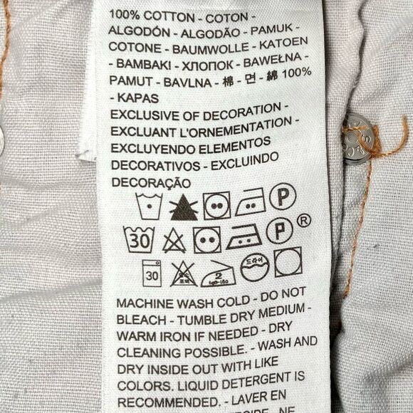 Levi’s 501 Original Fit Button Fly Distressed Cutoffs in Blue Wash Women’s 27 - Picture 10 of 10